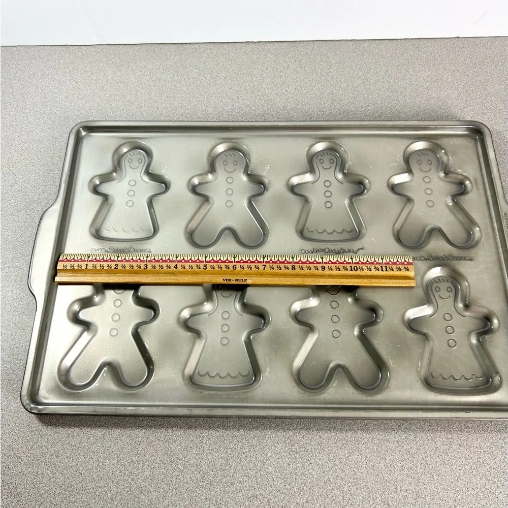 Vintage‎ EKCO Nestle Tollhouse Baker’s Secret Gingerbread Cookie Baking Tray